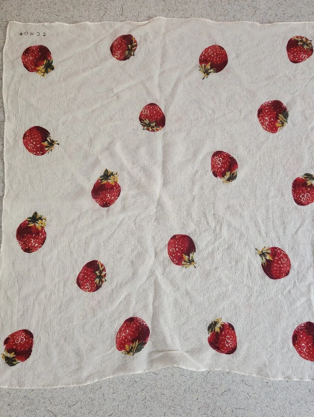 Echo Square Silk Scarf